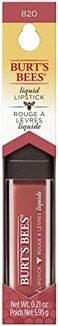 Burt's Bees 100% Natural Moisturising Full Coverage Liquid Lipstick, Coral Cove, 5.95 G