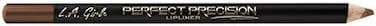 L.A. Girl Perfect Precision Lip Liner Sugar And Spice, Brown, 1.49G
