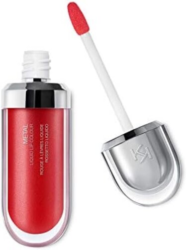 Kiko Milano Metal Liquid Lip Colour - 05 Classic Red, 6.5 ml