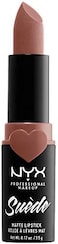 Nyx Professional Makeup Suede Matte Lipstick, Dainty Daze 02, One Size