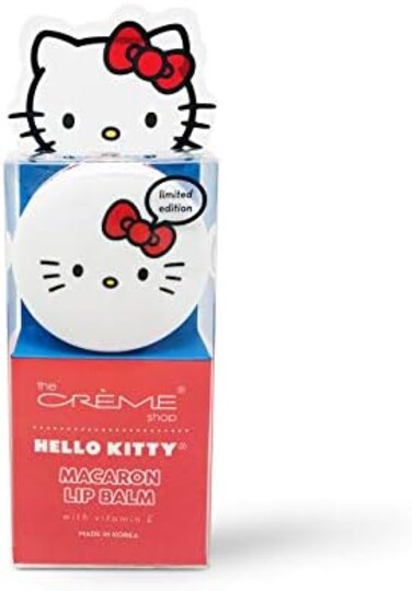 The Cr&egrave;me Shop Hello Kitty Macaron Lip Balm - Mixed Berry