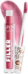 Nyx Professional Makeup Filler Instinct Plumping Polish, Shimmery Lip Gloss, Hydrating &amp; Conditioning, Vegan Formula, 2.5 ml, Shade: Major Mouthage