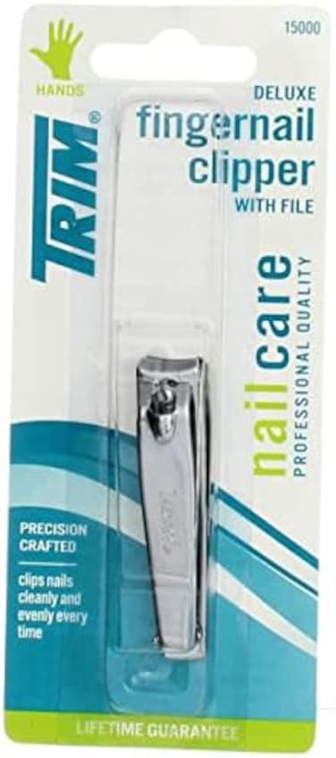 Set Of 3 Deluxe Fingernail Clippers With File Bundled By Maven Gifts