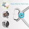 Drmode Nail Clippers For Thick Nails - Wide Jaw Opening Stainless Steel Fingernail And Toenail Clippers With Fingernail File