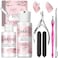 Saviland Cuticle Remover And Cuticle Oil Kit &ndash; Nail Care Kit With Cuticle Remover Liquid &amp; Cuticle Oil Cuticle Trimmer For Cuticle Softener &amp; Moisturize Manicure Kit For Nail Salon Home Use