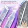 Glass Nail File All-In-One Set - Manicure Pedicure, Callus Remover Foot Rasp, Precision Filing Cuticle Pusher &amp; Cutter, Wet &amp; Dry Use, Double Side Different Grit, Gift Towel, Professional Eu Quality
