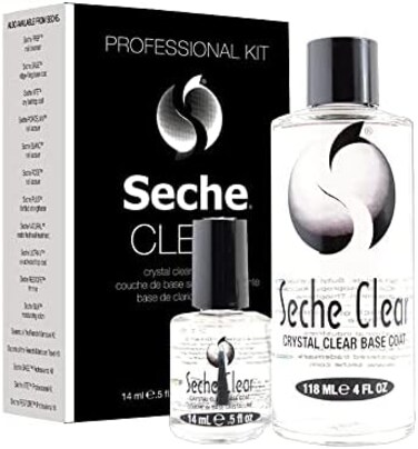 مجموعة إعادة التعبئة الاحترافية Seche Vite Clear Base Coat 14ml