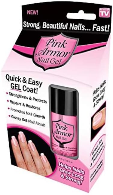 جل أظافر آرمور، وردي، 0.45 أونصة سائلة، كما تراه على التلفاز، 0.5 أونصة سائلة (عبوة من قطعة واحدة)