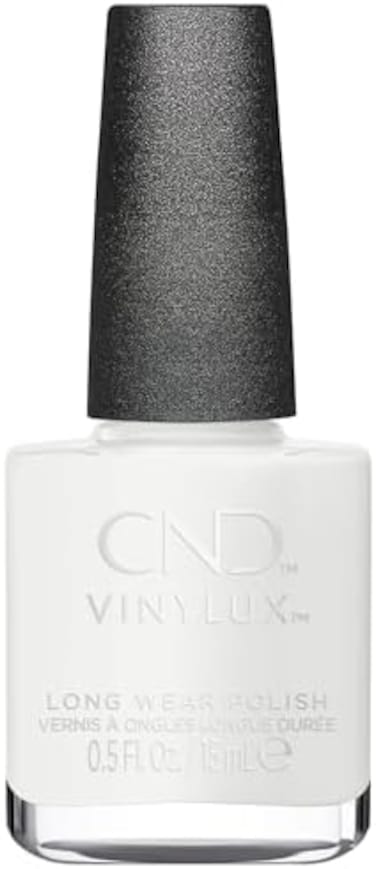 Cnd Vinylux Longwear، طلاء أظافر أبيض، 0.5 أونصة سائلة