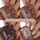 Nude Nail Polish Set For Women (Dark Nudes) - Brown Nail Polish Set For Girls, Lasting &amp; Quick Dry Non Toxic Nail Polish Kit For Home Diy Manicure &amp; Pedicure, Made In USA, 13.5ml (Set Of 4)