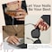 Modelones 40 Pcs Nail Polish Set, 36 Colors Fall Winter White Nude Brown Black Red Green Glitter Gel Kit With Base, Matte Glossy Top Coat &amp; LED Christmas Nail Art Diy Gift