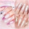 Meet Across Ice Cat Eye Gel Nail Polish Set Soak Off Uv LED Light Starry Sky Effect Magic Gel Nail Polish Kit Manicure Nail Art Gift Kit 6 Colors Free Magnet Stick