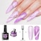 Meet Across Ice Cat Eye Gel Nail Polish Set Soak Off Uv LED Light Starry Sky Effect Magic Gel Nail Polish Kit Manicure Nail Art Gift Kit 6 Colors Free Magnet Stick