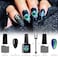 Meet Across 9D Cat Eye Gel Nail Polish Set Soak Off Uv LED Light Starry Sky Effect Magic Gel Nail Polish Kit Manicure Nail Art Gift Kit 6 Colours Free Magnet Stick