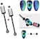 Meet Across 9D Cat Eye Gel Nail Polish Set Soak Off Uv LED Light Starry Sky Effect Magic Gel Nail Polish Kit Manicure Nail Art Gift Kit 6 Colours Free Magnet Stick