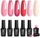 Beetles Pink Gel Nail Polish Nude Pink Rose Red Milky White Gel Polish Set Sweetheart Candies Collection Soak Off Uv LED Gifts For Mom
