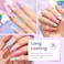 Beetles Gel Polish 23 Pieces Nail Kit, Unicorn Collection Soak Off Nail Pastel Pink Yellow Blue Nail Purple Green Glitter Starter Kit With Glossy &amp; Matte Top And Base Coat