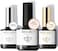 Modelones Gel Top Coat And Base Coat With Nail Primer, 3Pcs No Wipe Base And Top Coat Gel Nail Polish Nail Bond Primer, 10ml New Upgraded Formula Long-Lasting Gel Nail Kit