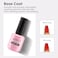Aimeili Soak Off Long Lasting Hema-Free U V LED Gel Nail Polish Cruelty Free Vegan Shine Finish No Wipe Top And Base Coat Set - 2 X 15ml