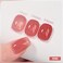 Gaoy Jelly Burgundy Gel Nail Polish Set, 6 Transparent Colors Red Pink Brown Nude Soak Off Uv Light Cure Gel Polish Kit For Salon And Nail Art Diy At Home
