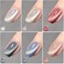 Gaoy Holographic Glitter Cat Eye Nail Polish (Set Of 6)