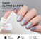 Gaoy Holographic Glitter Cat Eye Nail Polish (Set Of 6)