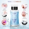 200ml Nail Slip Solution, 4-In-1 Poly Nail Gel Slip Solution Poly Nail Extension Gel Liquid Slip Solution Builder Gel, Nail Cleaner Liquid Nail Polish Remover With Nail Brush Nail Art