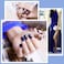 Dark Navy Blue Gel Nail Polish, 15ml Royal Blue Nail Polish, Soak Off LED Uv Lamp Gel Polish Lacquer For Starter Home Diy &amp; Salon Nail Art Manicure