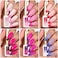 Gaoy Color Changing Gel Nail Polish Set Of 6 Temperature Changing Colors Including Red Pink Purple Mood Changing Gel Manicure Kit For Nail Art Home Diy