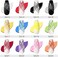 Meet Across 12 Colors Spider Gel, Elastic Drawing Spider Gel For Nail Art With Liner Brush, Soak Off Uv LED Drawing Gel Nail Art Design Gel Paint, Wire Drawing Gel For Line