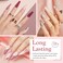 31 Pcs Dip Powder Nail Kit Starter 20 Colors Clear Nude Pink Brown Glitter All Season Acrylic Dipping Powder Liquid Set With Top/Base Coat Activator For French Nail Art Diy Salon Gift
