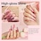 31 Pcs Dip Powder Nail Kit Starter 20 Colors Clear Nude Pink Brown Glitter All Season Acrylic Dipping Powder Liquid Set With Top/Base Coat Activator For French Nail Art Diy Salon Gift