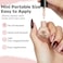 Modelones Nail Polish 6 Colors Neutral Nude Nail Polish Set Nude Pink Quick Dry Winter Mini Nail Polish Finger Nail Polish Bulk Manicure Diy Nail Art Home Salon Gift For Women Girl