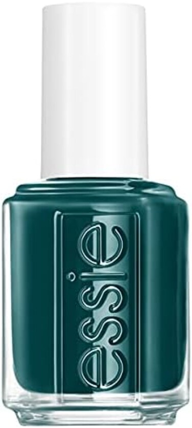 Essie Nail Polish Limited Edition Winter 2021 Collection, Deep Forest Green Nail Polish With A Cream Finish, Lucite Of Reality, 0.46 Ounce