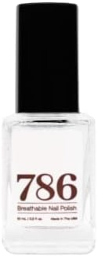 786 Cosmetics Breathable Nail Polish - Vegan Nail Polish, Cruelty-Free, Healthy, Halal Nail Polish, Fast-Drying Nail Polish (Top Coat Clear)