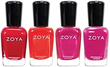Zoya Polish Quad Nail Polish, Spreading Cheer, 4 Count