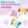Aimeili Nail Art Blossom Gel Nail Polish Soak Off Uv LED Clear Blooming Gel Manicure 10ml