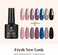Beetles Gel Polish Matte Top Coat And High Gloss Top Coat Base Coat Set - No Wipe Top Coat, Shine Finish And Long Lasting, Soak Off Uv LED 7.5ml Each Bottle
