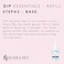 Kiara Sky Proffessional Nails Dip Essentials 2 Oz Refills (Base / Top, 2 Oz)