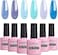 Aimeili Soak Off Blue Gel Nail Polish Christmas Nail Color Set Of 6Pcs X 10ml - Kit Set 32