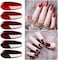 Vishine 6 X Semi-Permanent Gel Nail Polish Dark Red Burgundy Series Soak Off Uv LED Gel Polish For Nail Art