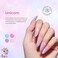 Beetles Gel Nail Polish Set-20 Colors Hot Pink Purple Shimmer Green Unicorn Bright Glitter Manicure Macaron Collection Gel Polish Kit With Base Matte Glossy Top Coat