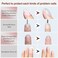 Fzanest Rubber Base Gel Polish, 6Pcs*7.5ml Builder Gel Jelly Sheer Natrual Nude Pink In A Bottle Uv Gel Polish Kit, Structure Quick Extension Gel