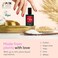 Manucurist Green Flash Essentials Gel Nail Polish Kit - 24W LED Nail Lamp + Base Coat + Top Coat + Dark Pansy Burgundy Polish + Nail Polish Remover + Nail Clips