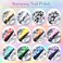 Born Pretty Christmas Nail Stamping Polish Fingernail Stamp Polish Set Manicure Print Nail Polish For Plates 12 Colors Bulk Gift Collection 10ml 0.34Fl Oz
