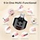 Modelones 4 In 1 Nail Glue Base Coat Nail Polish Set Brush On Gel Nail Glue 15ml For Rhinestone, False Nails, Base Gel, Blooming Nail Art Gel Nail Kit For Acrylic Nails U V Lamp Needed