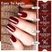 Jewhiteny 30Pcs Gel Nail Polish Kit: 27 Colors, Base Coat, Glossy &amp; Matte Top Coat, Salon/Home Starter Kit