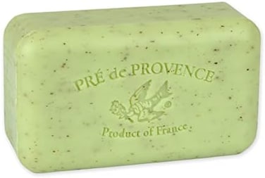 Pre de Provence Artisanal Soap Bar, Natural French Skincare, Enriched with Organic Shea Butter, Quad Milled for Rich, Smooth &amp; Moisturizing Lather, Lime Zest, 5.3 Ounce