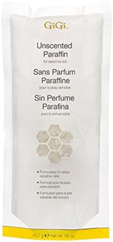شمع البارافين غير المعطر من جيجي مع زيت شجرة الشاي للبشرة الحساسة