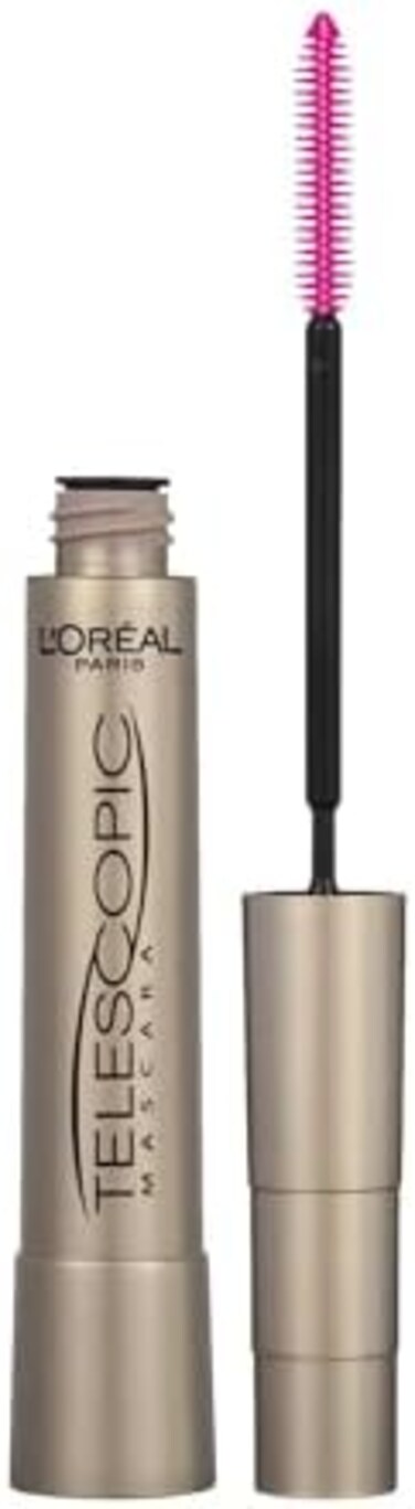 L'Oreal Paris L&rsquo;Or&eacute;al Paris Makeup Original Telescopic Lengthening Mascara, Black Brown, 0.27 Fl Oz (1 Count)